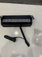Warning-Light Truck Car LED Dash Strobe 3-Flashing-Modes 12V 8 Day