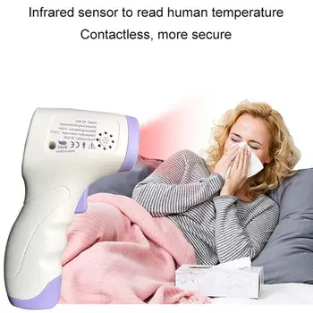 

Infrared LCD Monitor Infrared Thermometer Infrared Forehead Thermometer Laser Precise Digital Temperature Device