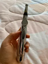Lápiz láser electrónico de acupuntura, meridianos eléctricos, terapia láser, pluma de masaje, bolígrafo para meridianos de energía, herramientas para aliviar el dolor