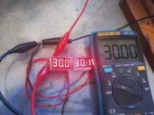 Panel-Meter-Gauge Voltmeter Display-Module Digital Motorcycle Mini DC0-100V Blue DIY