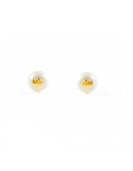 

Baby earrings or girl Pearl Fish