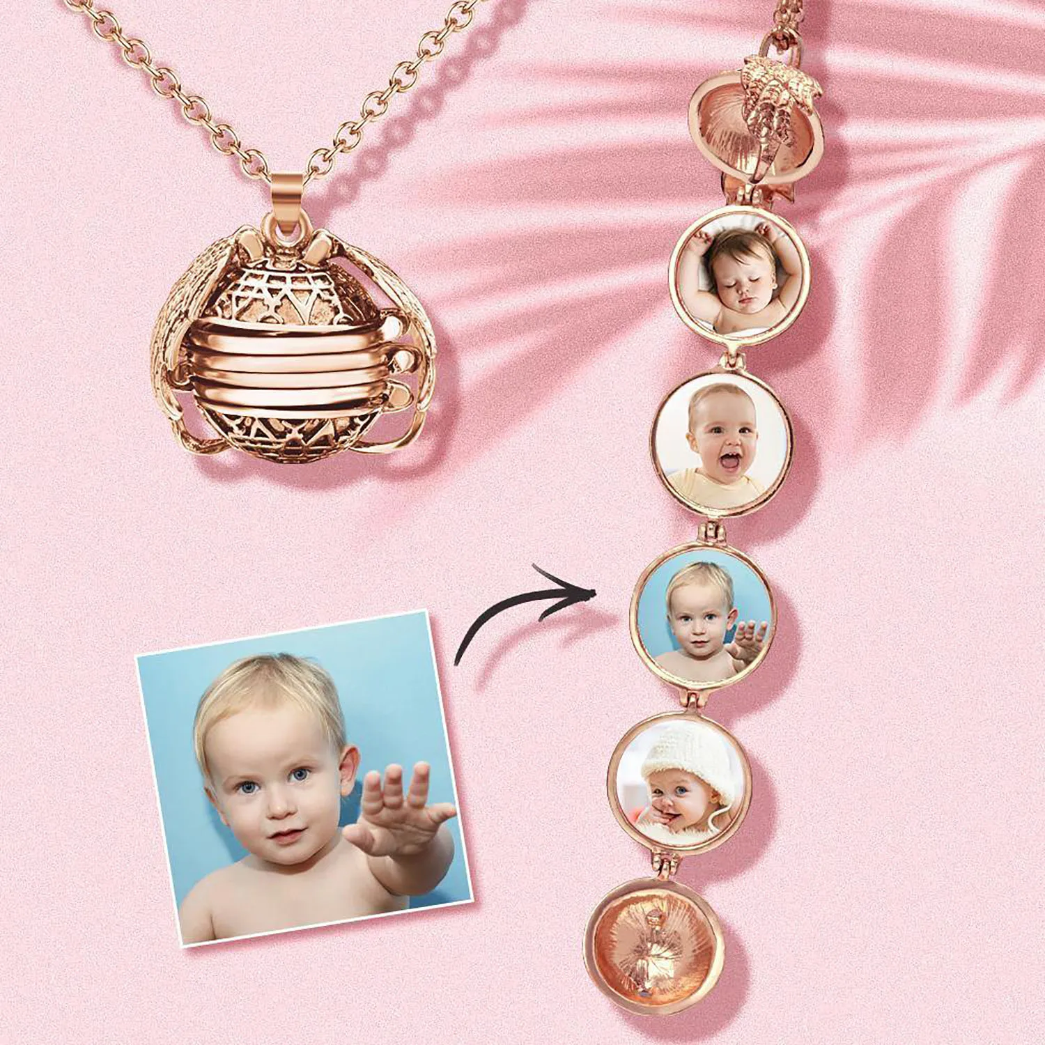 Personalized Photo Necklace Pendant Locket Necklace Unique Jewelry Mum Gift  Lover Personalized Picture Name Memory Jewelry Gifts - AliExpress