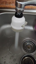 Zhangji 3 Grifo de modos aireador de 360 grados de rotación Flexible WaterSaving de filtro de alta presión adaptador de accesorios de cocina