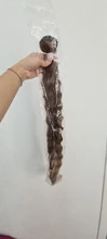 Ídolo de moda suelta el pelo de la onda profunda mechones extensiones de cabello Ombre mechones 28-32 pulgadas 120g Super largo pelo sintético del pelo rizado del pelo de la onda