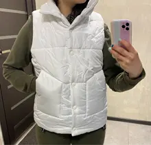 Fashion Vest Outwear Wild-Short-Jacket Women Waistcoat Sleeveless Warm-Down Girls Cotton