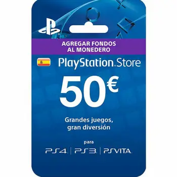 

Prepaid card 50 PLAYSTATION NETWORK. FOR PS4 PS3