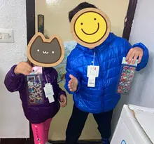 Chaqueta de plumón de pato para invierno para niño y niña, abrigo ligero con capucha, abrigo grueso y fino cálido para niño de 2, 4, 6, 8, 10, 12 y 14 años, 90%