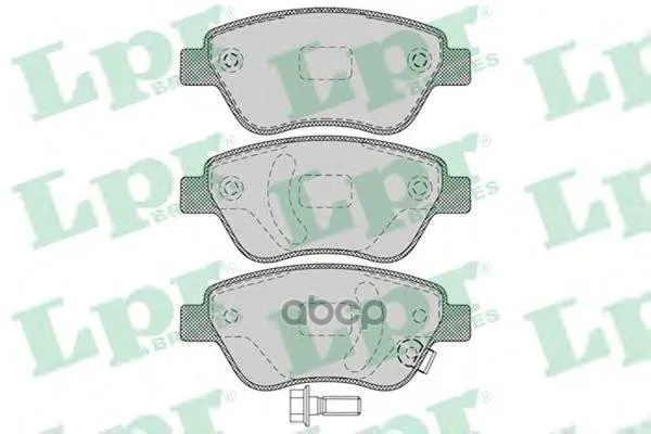 Колодки Тормозные Opel Corsa D 06 Передние Lpr 05p1247 Lpr арт. 05P1247