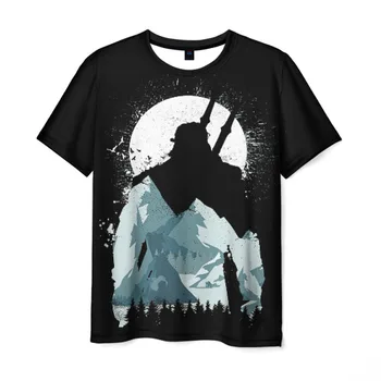 

Men's T-shirt 3D The Witcher 3: Wild Hunt