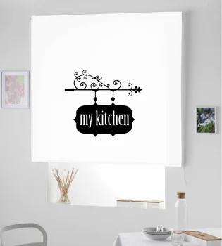 

Blind Iroa pesronalizable for Kitchen/My Kitchen! ROLLER BLINDS TRANSLUCENT! (WHITE 100X175)
