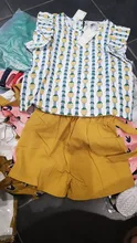 Conjuntos de ropa para niña, ropa para bebé, prendas de manga corta, camiseta + pantalón, vestido, 2 piezas de ropa para niño