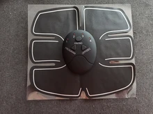 Estimulador muscular EMS inalámbrico ABS Unisex, entrenador muscular Abdominal, tonificador corporal, ejercitador de cadera, parche moldeador adelgazante