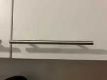 KAK 4 ~ 24 asas de acero inoxidable 10mm de diámetro puerta alacena cocina Bar recto tirador perillas muebles Hardware