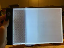 Tablero de copia de dibujo Led regulable de 3 niveles para bebés, juguetes educativos de tamaño de pintura A5, creatividad para niños