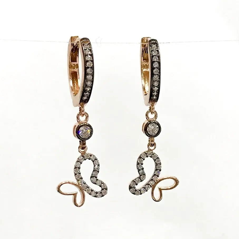 

Trend New Butterfly Silver Earrings