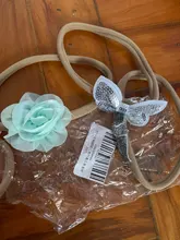 Nuevo 3 unids/lote Chiffon Bow hoja flor bebé Nylon diadema Floral Rosa sombrero recién nacido bebé niñas niños accesorios para el pelo