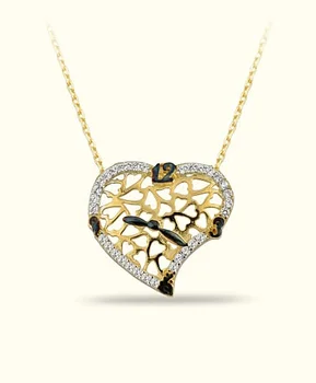 

Heart Gold Necklace 02-360-K0055