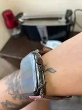 URVOI-funda completa para Apple Watch series 6 SE 5 4 3, marco de plástico, protector de pantalla para iWatch, funda fina, banda de 40 44mm