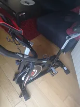Bicicleta de Spinning para interiores, bici estacionaria con correa de transmisión y asiento cómodo, perfecta para gimnasio en casa
