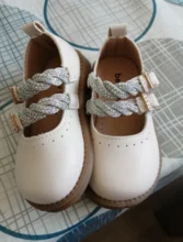 Zapatos de moda para bebé, zapatillas de princesa con diamantes de imitación para niña, zapatos planos cómodos de baile para niño, nuevos, E493