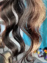 Extensiones de cabello humano con ondas corporales, cierre de encaje, cabello brasileño Remy, ondulado, 3/4 mechones con cierre, extensión de 30 pulgadas