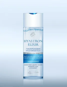 

Hyaluron micellar water Hyaluron elixir Liv Delano