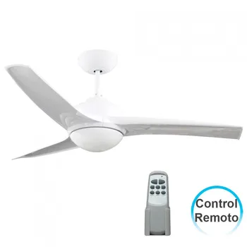 

Ceiling fan with light 3 blades 55W 3 speed Samoa White 7hSevenOn Deco