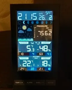 Метеостанция Беспроводная с гигрометром и барометром, VL2810 Погодный ...