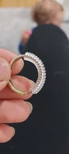 DIY tensor reductor de piezas de joyería protección resorte transparente anillo tamaño regulador tamaño herramientas Vintage espiral basado en