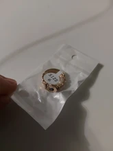 AENINE-anillo de bodas de acrílico con números romanos, diseño Original, joyería para mujeres, Anillos de compromiso de acero inoxidable de oro rosa AR17162