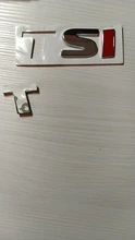 Badge Sticker Decals Decorations Trunk Emblem Car-Accessories 3d Metal Universal TSI