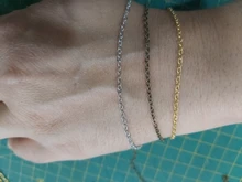 5 metros 1,5, 2,0, 2,5mm Oval cadenas para fabricación de joyería DIY suministros de pulsera de collar de cadena de resultados