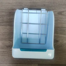 Rabbit Guinea Pig Chinchilla Hay Feeder Less Wasted Pet Feeding Rack Feeding Bowl For
