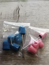 5 unids/set lijado tapas Plactis bandas de limado de manicura eléctrico manicura pedicura archivo taladro accesorios de la máquina herramientas de uñas