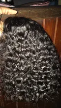 Pelucas de cabello humano malayo para mujeres negras, Bob corto de cabello humano rizado con cierre de encaje 4x4, prearrancado con pelo de bebé
