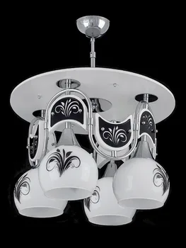 

Mother of Pearl 7030-4BLK Embellishment 4'lü Chandelier-Black