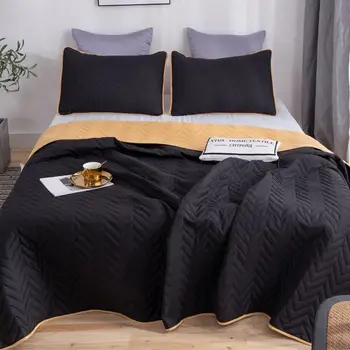 

Bedspread solid bilateral and two pillowcases odp003