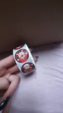 Decoration Stickers Envelope-Package Seal-Labels Snowflake Christmas-Gift 500pcs Xmas