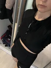 Sexy Swimsuit Bikini-Set Long-Sleeve Push-Up Female High-Waist Women 