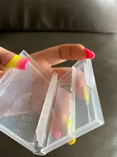 Caja de almacenamiento de plástico con 20 ranuras para broca de uñas, contenedor de cortadores para manicura, accesorios para uñas, herramienta artística