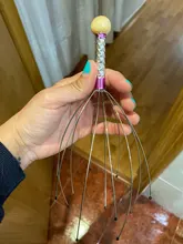 Masajeador cabezal de PC Cuello, masaje de cuero cabelludo, pulpo, relajación, Spa, venta al por mayor #82196, 1 unidad