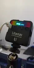 Ulanzi-miniluz de vídeo VL49 RGB para fotografía, 2000mAh, cámara de vídeo, luz de relleno Vlog en vivo
