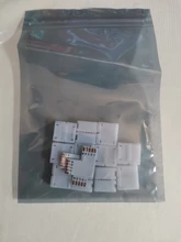 Led-Connector Led-Strip-Light 4PIN 3PIN 5PIN 2PIN for 10mm RGB RGBW RGBWW 5PCS L/T/x-shape