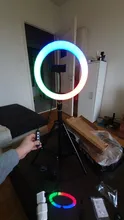 Video-Lights Ring-Lamp Tripods Stand Dimmable Youtube Selfie Led TIKTOK with RGB 