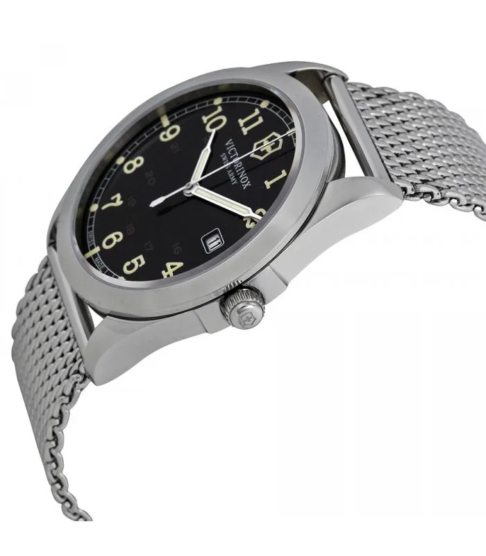 Швейцарские армейские кварцевые часы из нержавеющей стали 241585 | Наручные