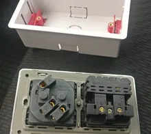 Dry-Lining-Box Switch-Box Gypsum-Board Wall-Socket Drywall Depth Plasterboad Cassette