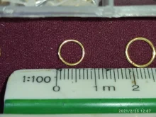 Anillos abiertos de Color dorado y plateado para hacer joyas, 1010-1450pcs3 4 5 6 7 8 10mm