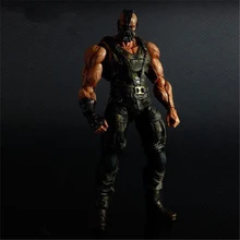 Play Arts DC Темный рыцарь Rises Bane фигурка Бэтмена серии модель игрушки 25 см