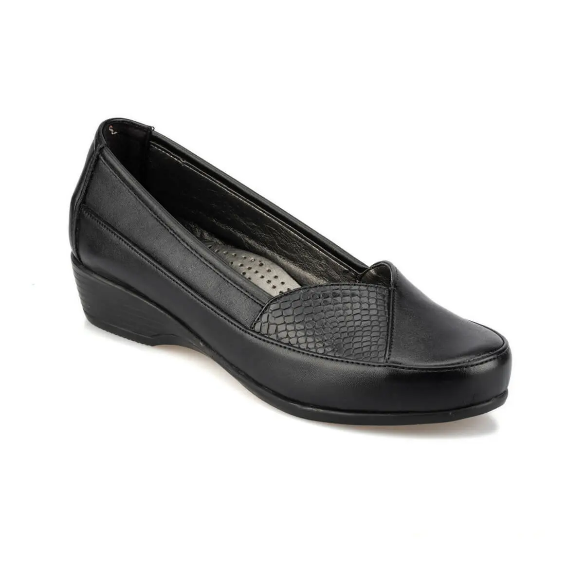 

FLO 92.150055.Z Black Women 'S Wedges Shoes Polaris