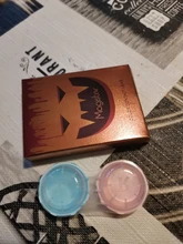 2 unids/par-lentillas de colores para disfraz de Halloween, lentes de contacto para ojos de Anime, colores para Cosplay, Rojo